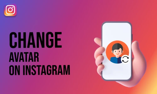 How to change avatar on Instagram